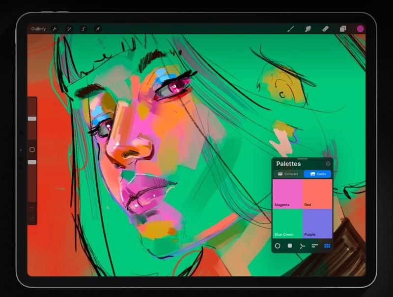 Procreate - بهترین اپلیکیشن های خلاقیت آیپد