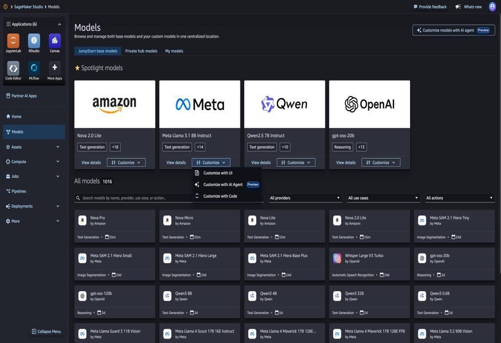 AWS با قابلیت های جدید، ساخت هوش مصنوعی اختصاصی را آسان تر می کند