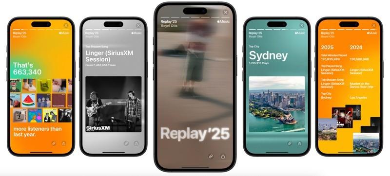 Apple Music Replay: یکی از پلتفرم های مشابه اسپاتیفای رپد