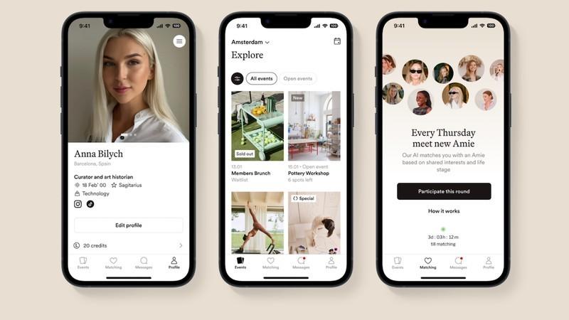 تصویر برنامه Les Amís - برنامه های دوست یابی