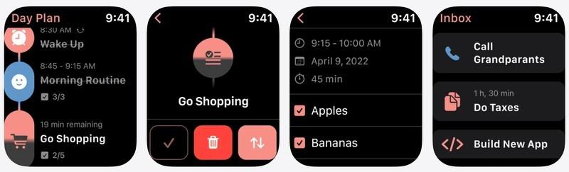 Structured - بهترین برنامه های بهره ووری اپل واچ