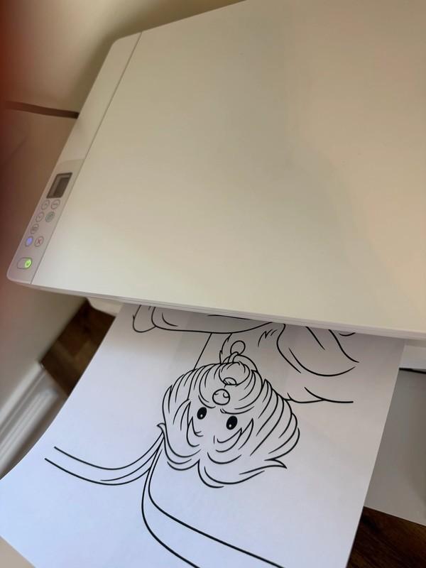 تصویری از مراحل ساخت صفحه رنگ آمیزی از عکس