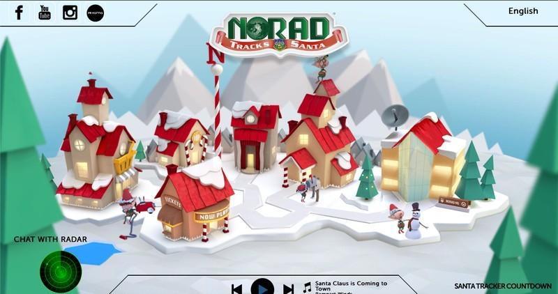 ردیابی بابا نوئل با NORAD