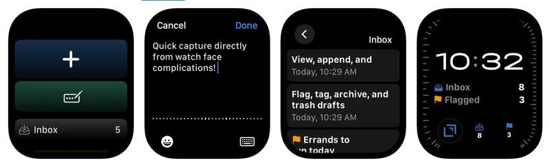 Drafts - بهترین برنامه های بهره ووری اپل واچ