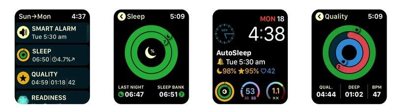 AutoSleep - بهترین برنامه های بهره ووری اپل واچ