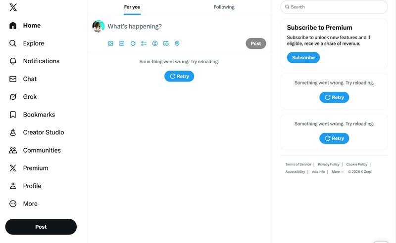 گزارش قطعی X و مشکلات آن