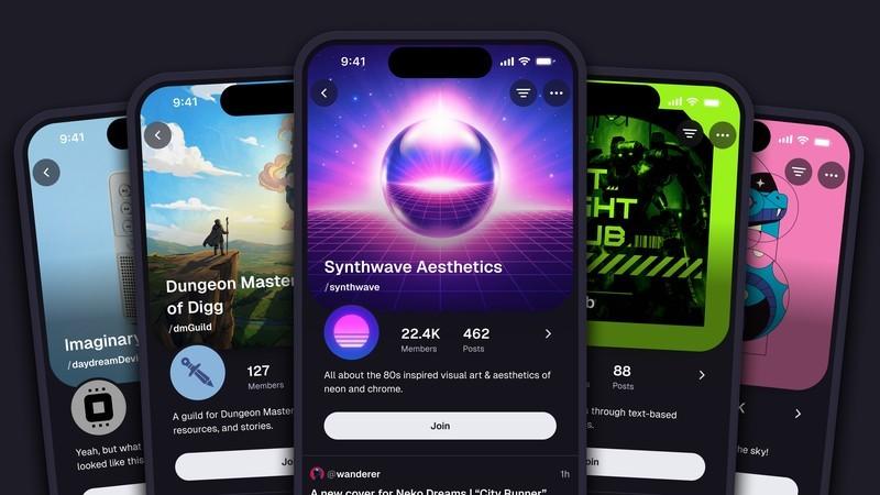 تصویری از پلتفرم دیگ رقیب ردیت