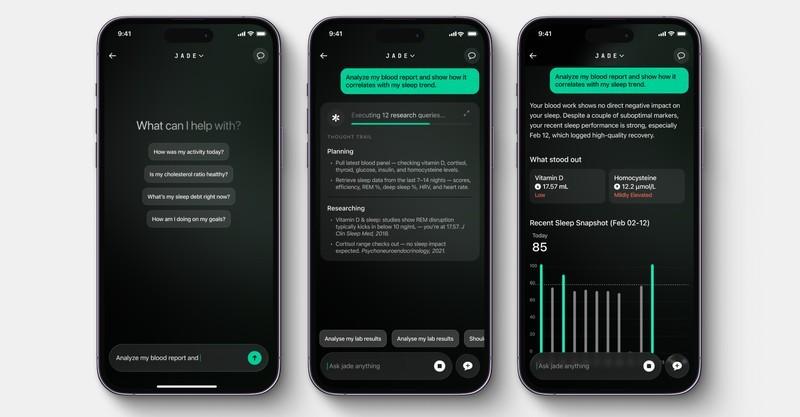 سیستم هوش مصنوعی Jade برای حلقه هوشمند اولترا هیومن پردوام