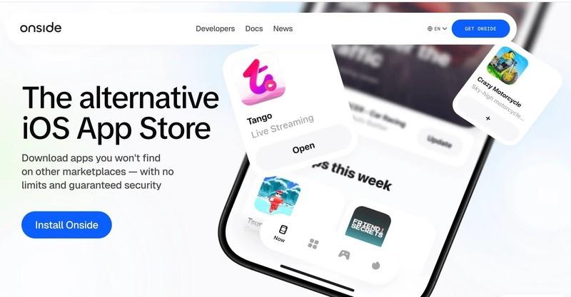 Onside: فروشگاه جایگزین آیفون در اتحادیه اروپا و ژاپن