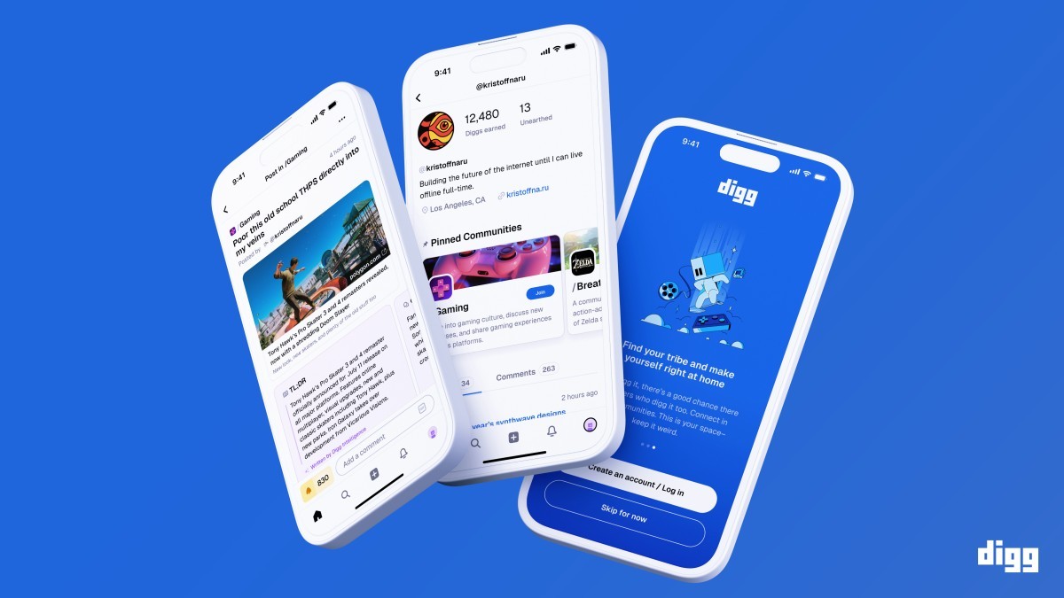 تعدیل نیرو در Digg به دلیل مشکل ربات های اینترنتی و توقف فعالیت اپلیکیشن