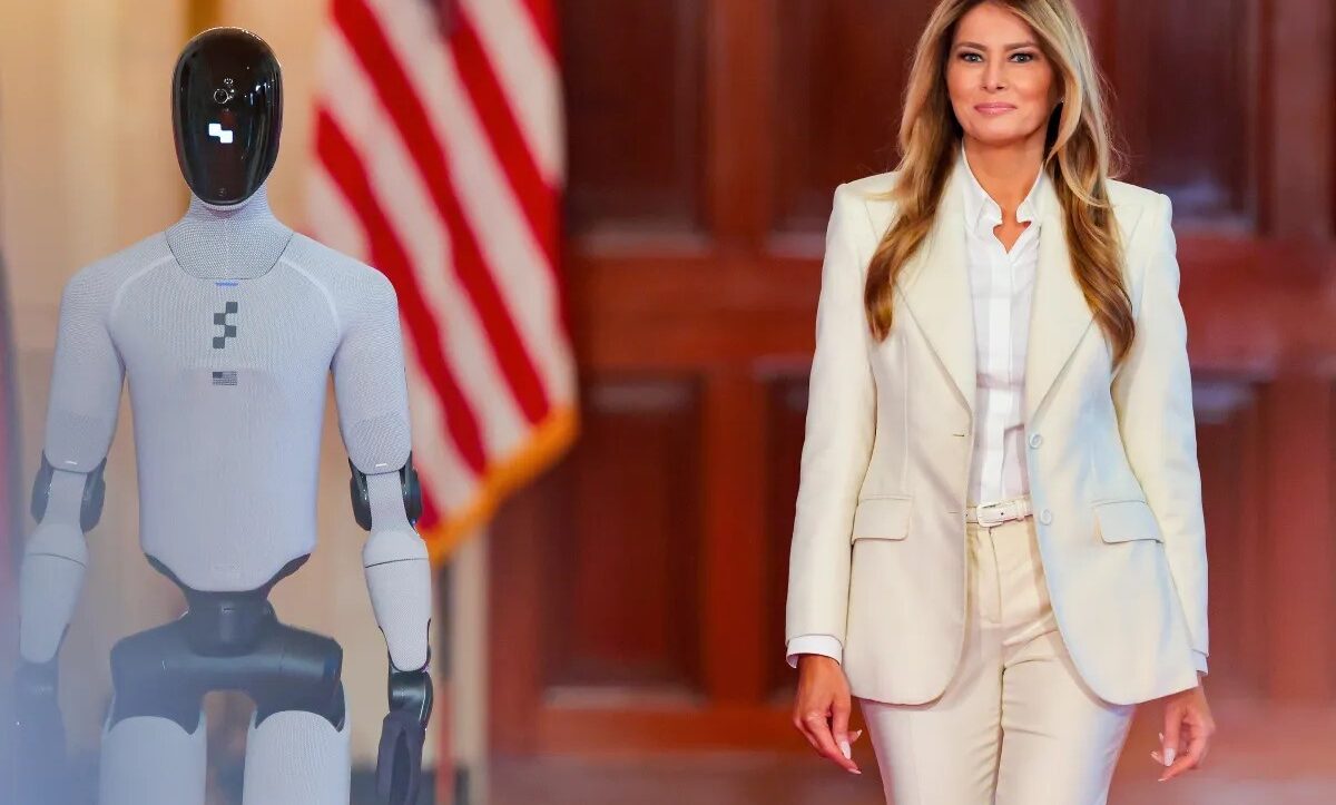 ملانیا ترامپ و نقش ربات معلم کودکان در آینده آموزش