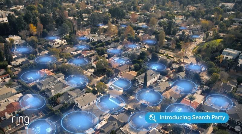 نقشه نظارت و قابلیت تشخیص چهره دوربین رینگ