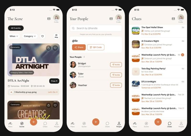 اپلیکیشن دوست یابی Washed Up