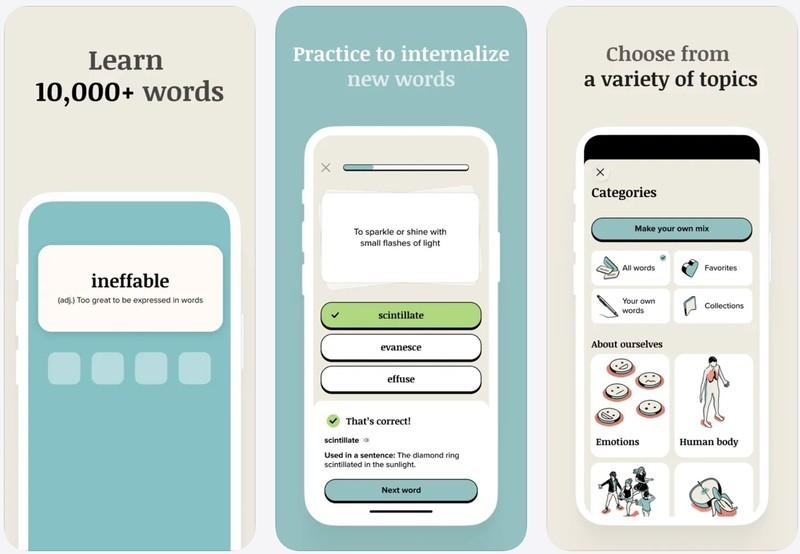 Vocabulary؛ یادگیری کلمه جدید و جزو برنامه های کاهش اعتیاد به گوشی