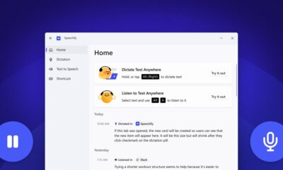اپلیکیشن اسپیچیفای با قابلیت گفتار به نوشتار ویندوز و مدل های محلی معرفی شد
