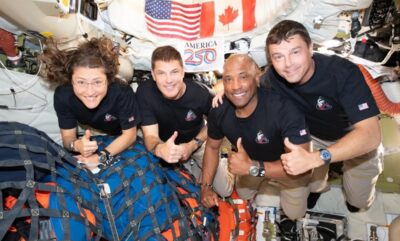 فرود موفقیت آمیز فضاپیمای آرتمیس 2 ناسا در اقیانوس آرام پس از ماموریت ماه