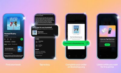 امکان خرید کتاب فیزیکی اسپاتیفای در آمریکا و بریتانیا فعال شد