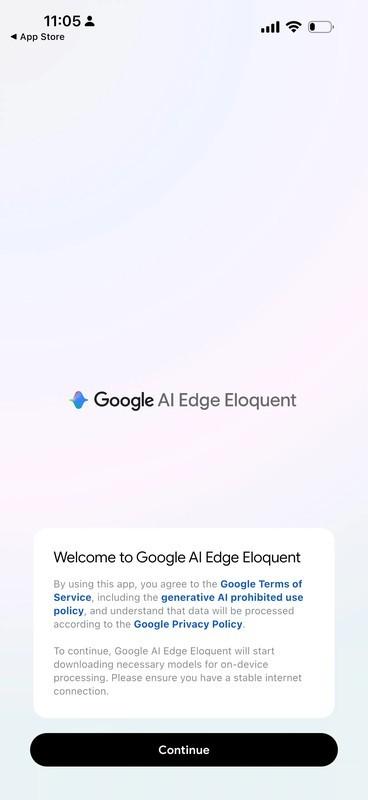 برنامه گفتار به متن آفلاین گوگل