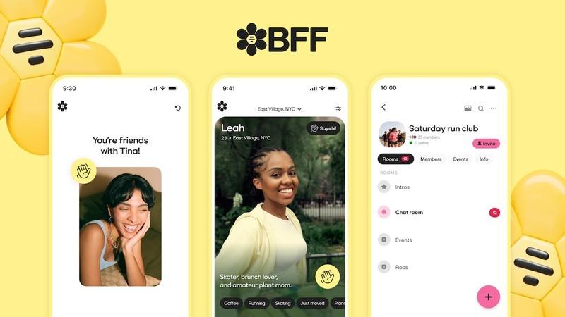 برنامه دوست یابی Bumble BFF